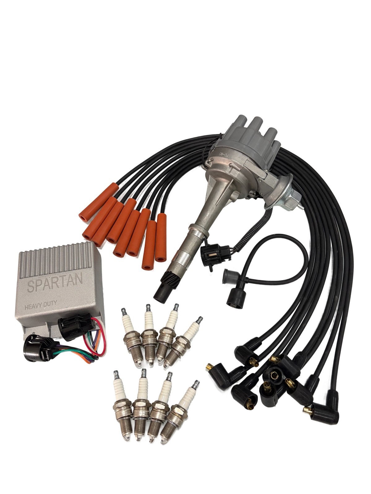 Distributor + Wires + Spark Plugs + Module AMC AMX Jeep Cherokee 78-91 3231341