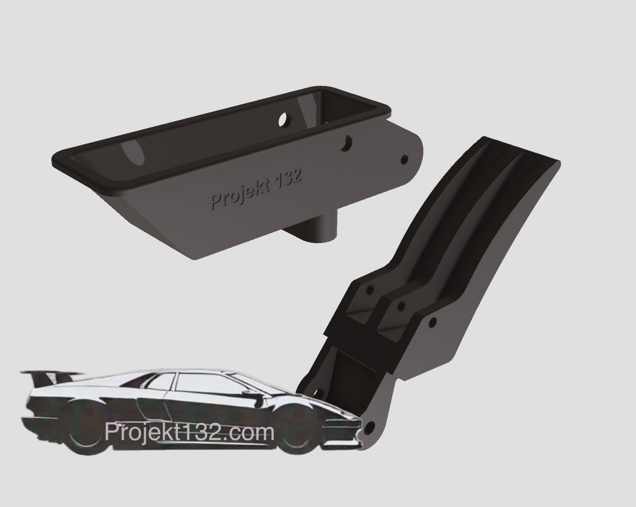 Lamborghini Diablo / Murcielago Engine Bonnet Hatch Handle (Revised Design)