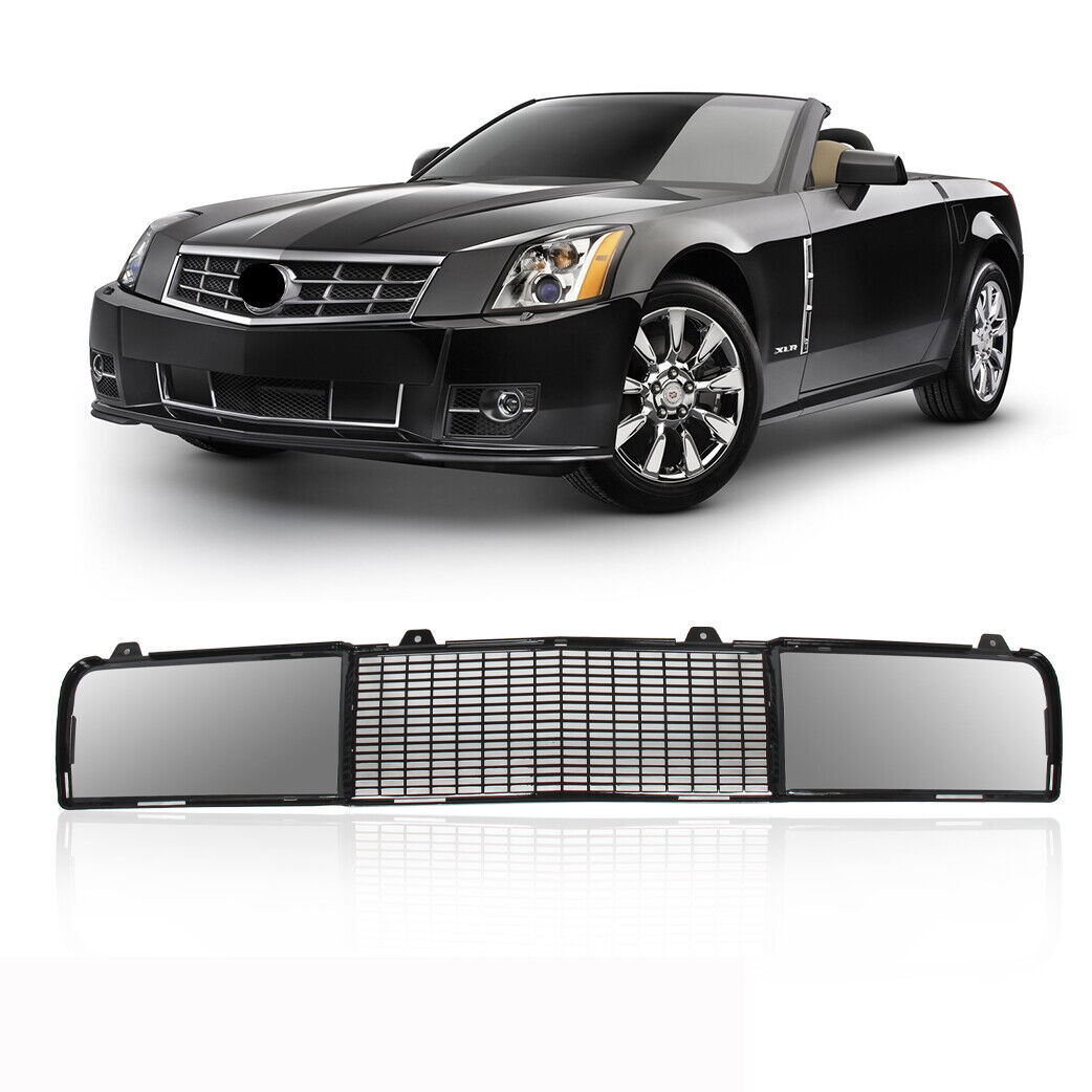 Gloss Black  Front Bumper Lower Grille For 2004-2008 Cadillac XLR New USA