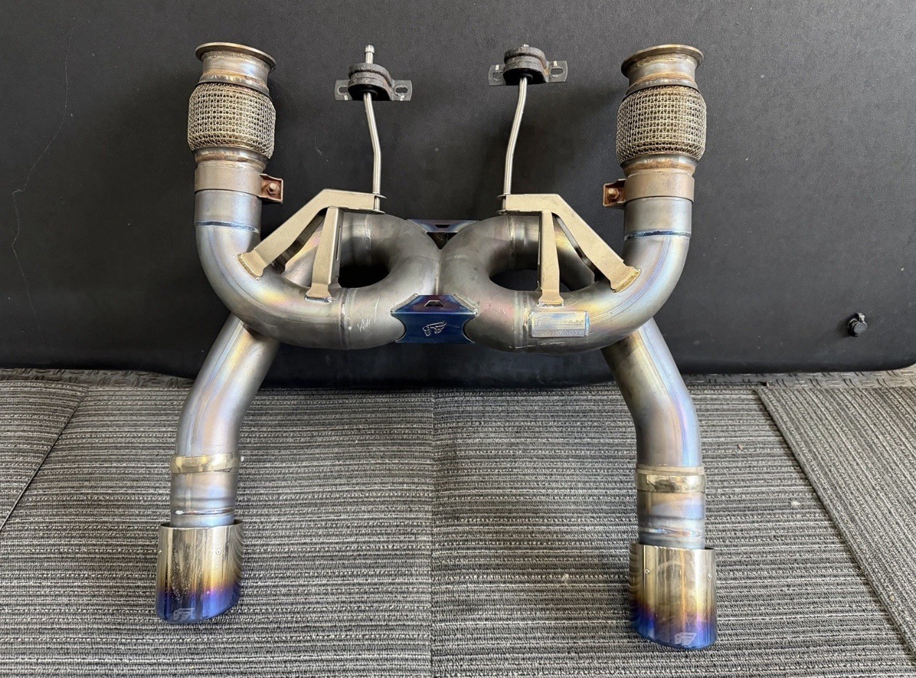iPE Exhaust McLaren 720S Coupe Spider System Titanium Non Valved CatBack W/ Tips