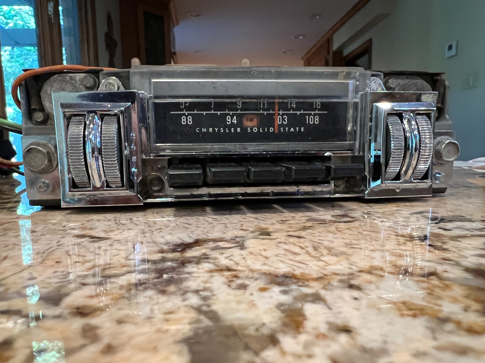 1969 CHARGER AM/FM RADIO FACTORY OEM REFURBISHED BLUETOOTH B-BODY GTX CORONET 68