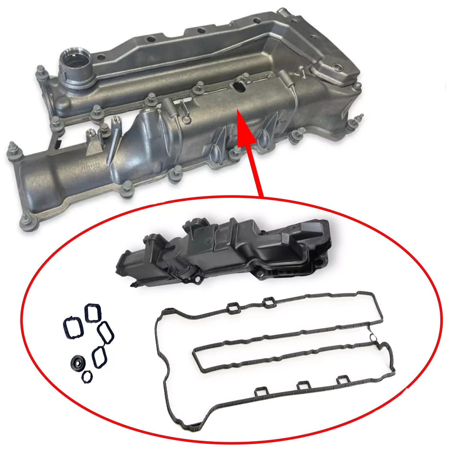 Valve Cover Crankcase for Opel Astra Insignia Valve Cover KGE PVC