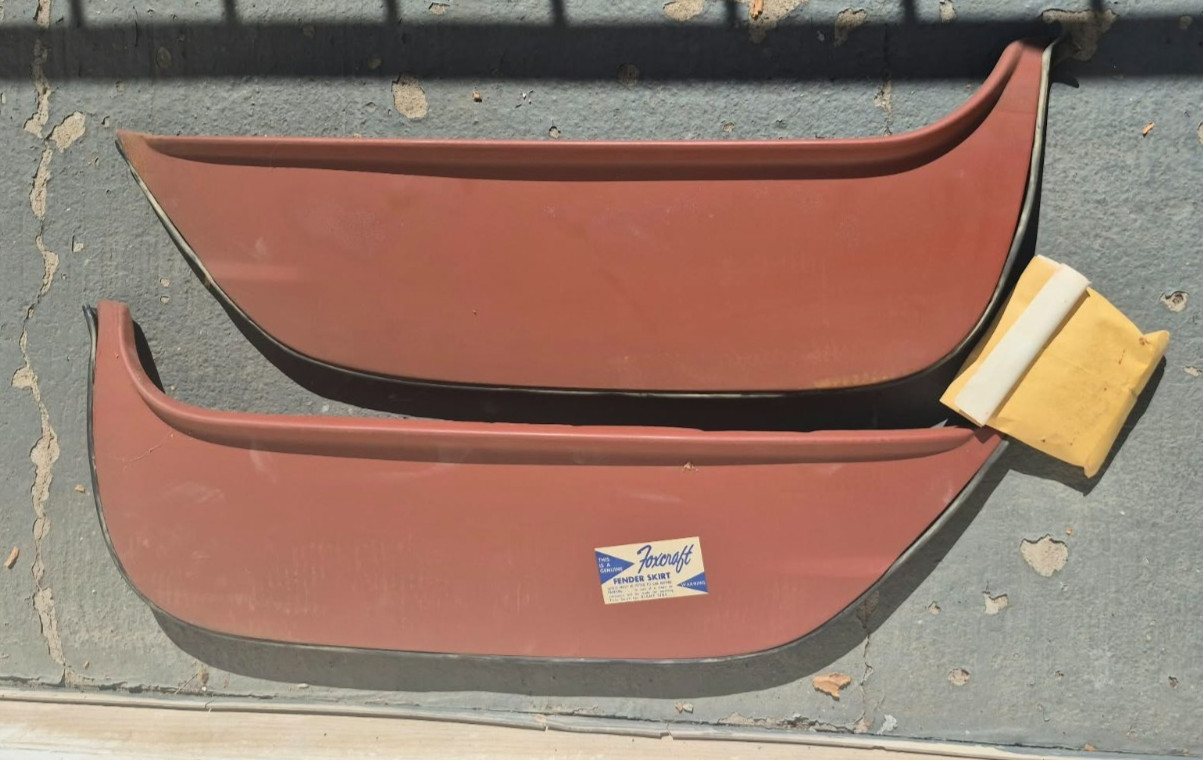 1 pair - BSP63 Foxcraft fender skirts 1963 BUICK SPECIAL SKYLARK 88 w/ hardware