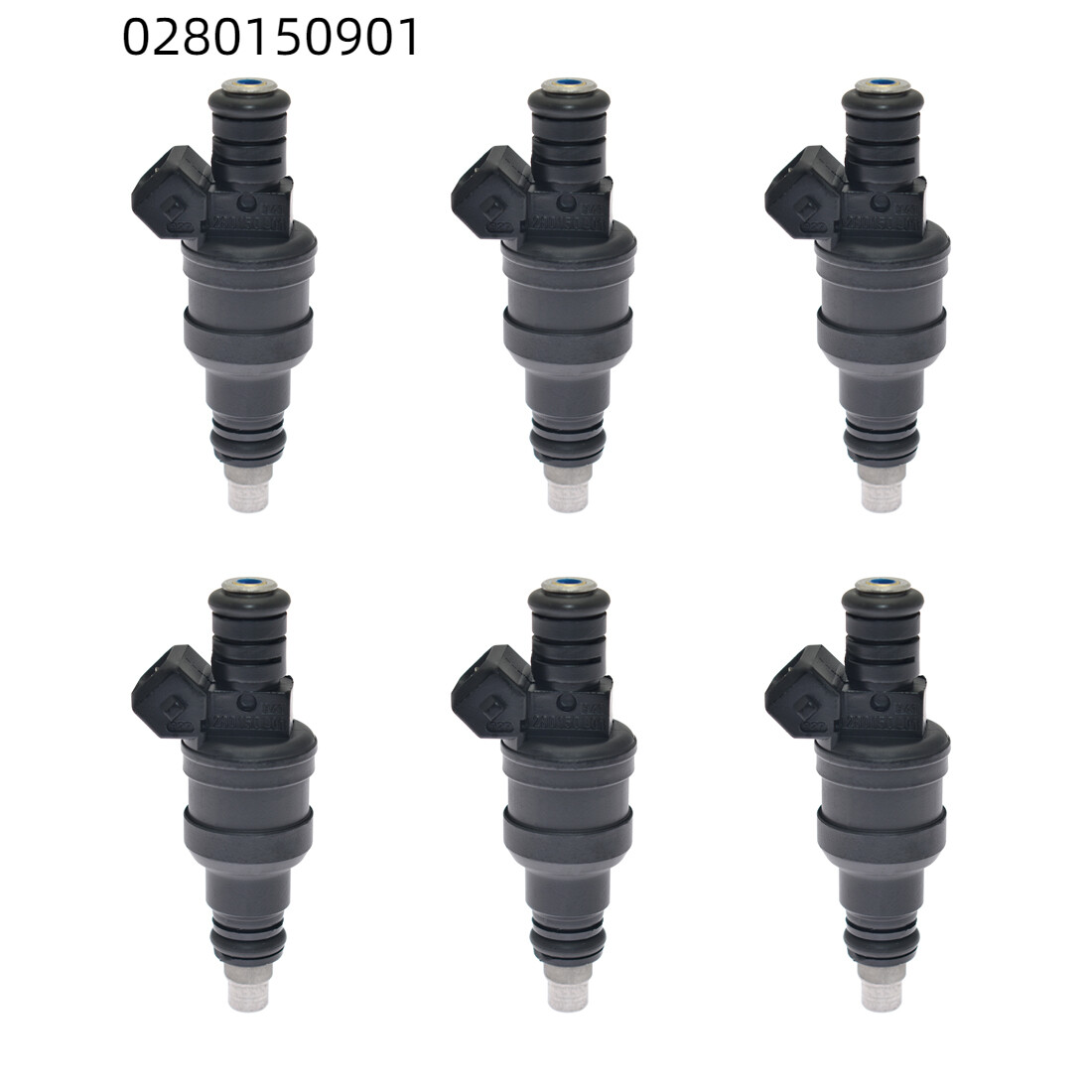 6pcs Fuel Injectors For Buick Riviera LeSabre Electra Reatta Oldsmobile Delta 88