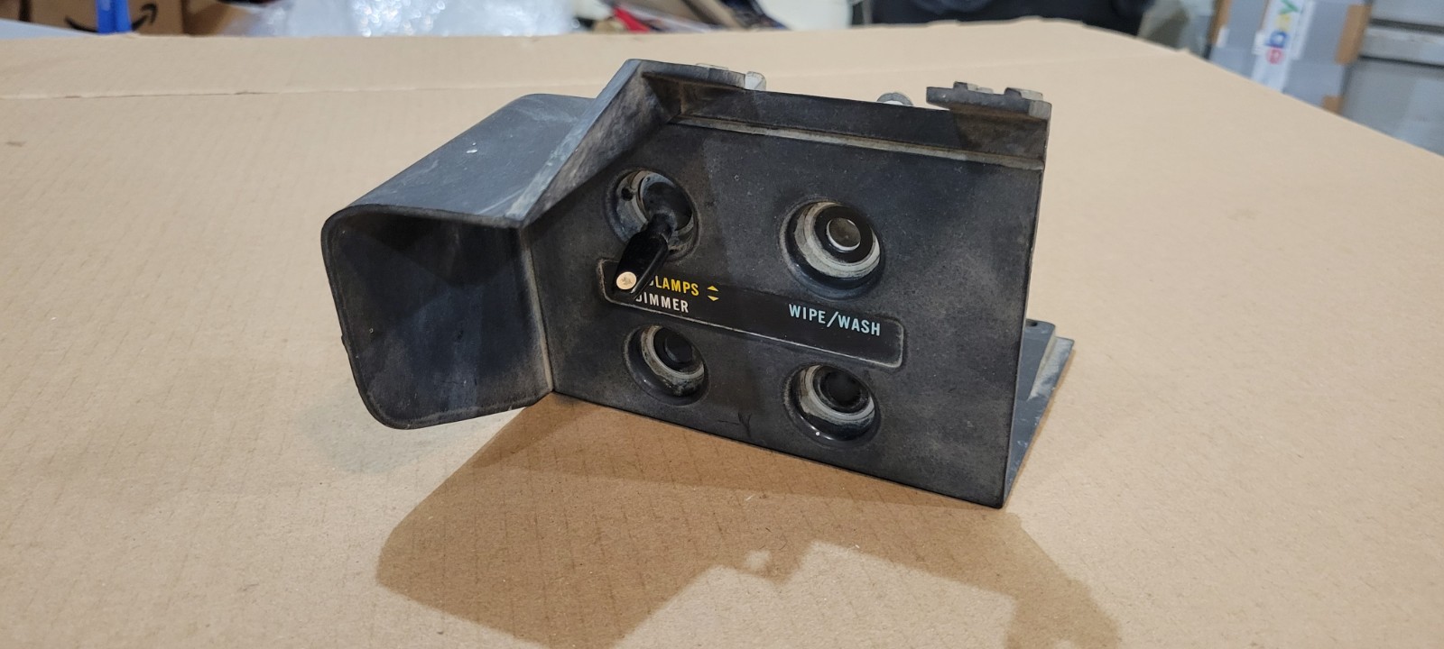 1970-71 Plymouth Barracuda Convertible Standard Dash Switch Bezel 2947783 MOPAR
