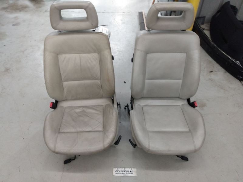 AUDI Cabriolet 8G Leather Front Seat Set With Rails Fits 1994-1998