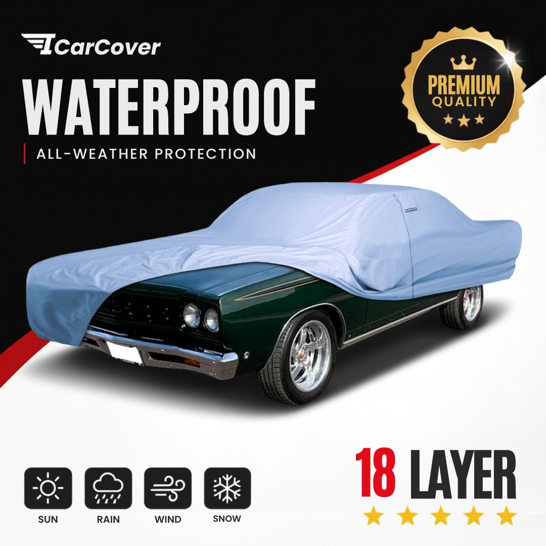 Plymouth Belvedere 2/4-Door1962-1971 Custom Fit Waterproof Car Cover 18 Layer