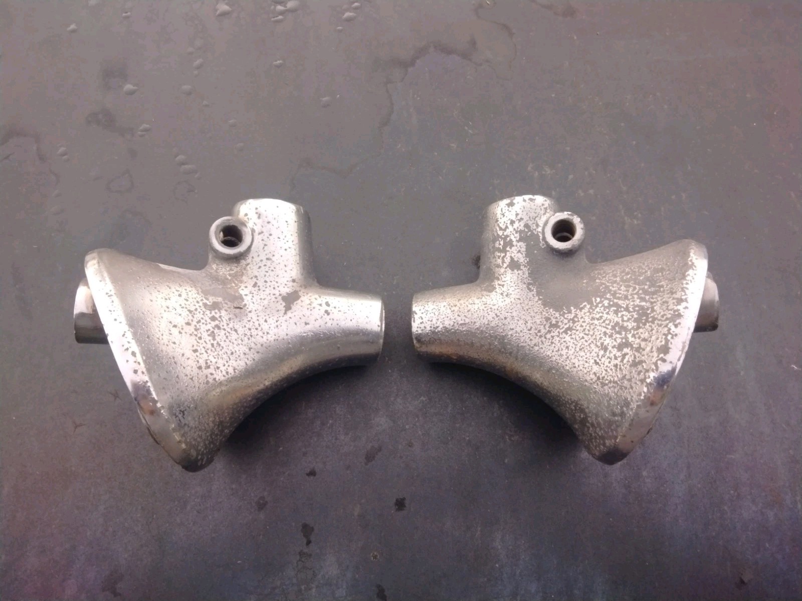 Vintage 1933 \'34 Packard Headlight Stands 