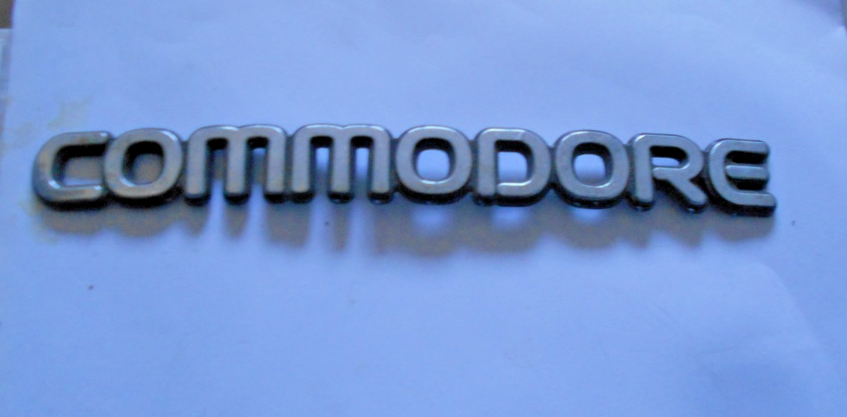 Commodore Name Badge Genuine GMH HOLDEN CAR AUSTRALIAN