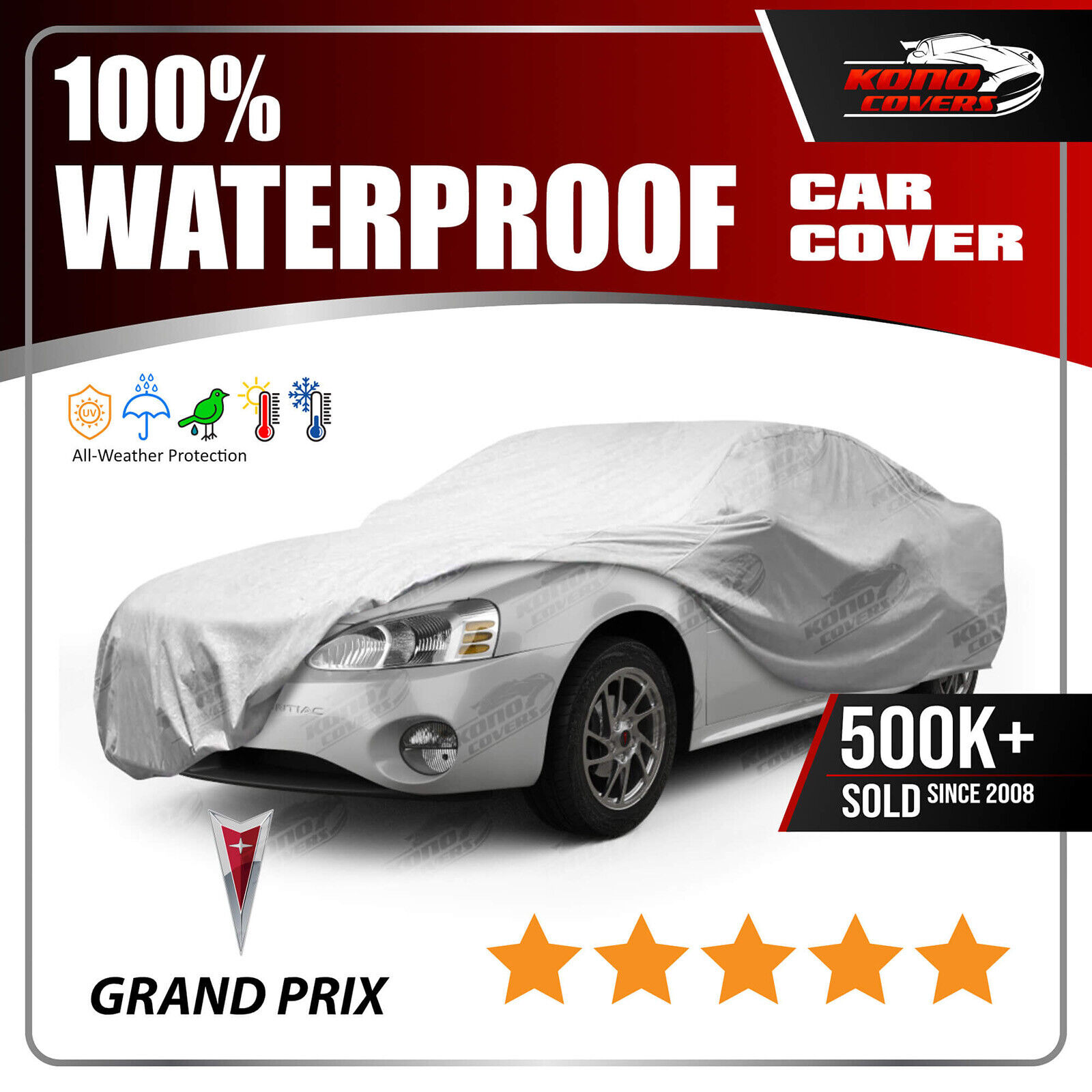 [PONTIAC GRAND PRIX] CAR COVER - Ultimate Full Custom-Fit All Weather Protection