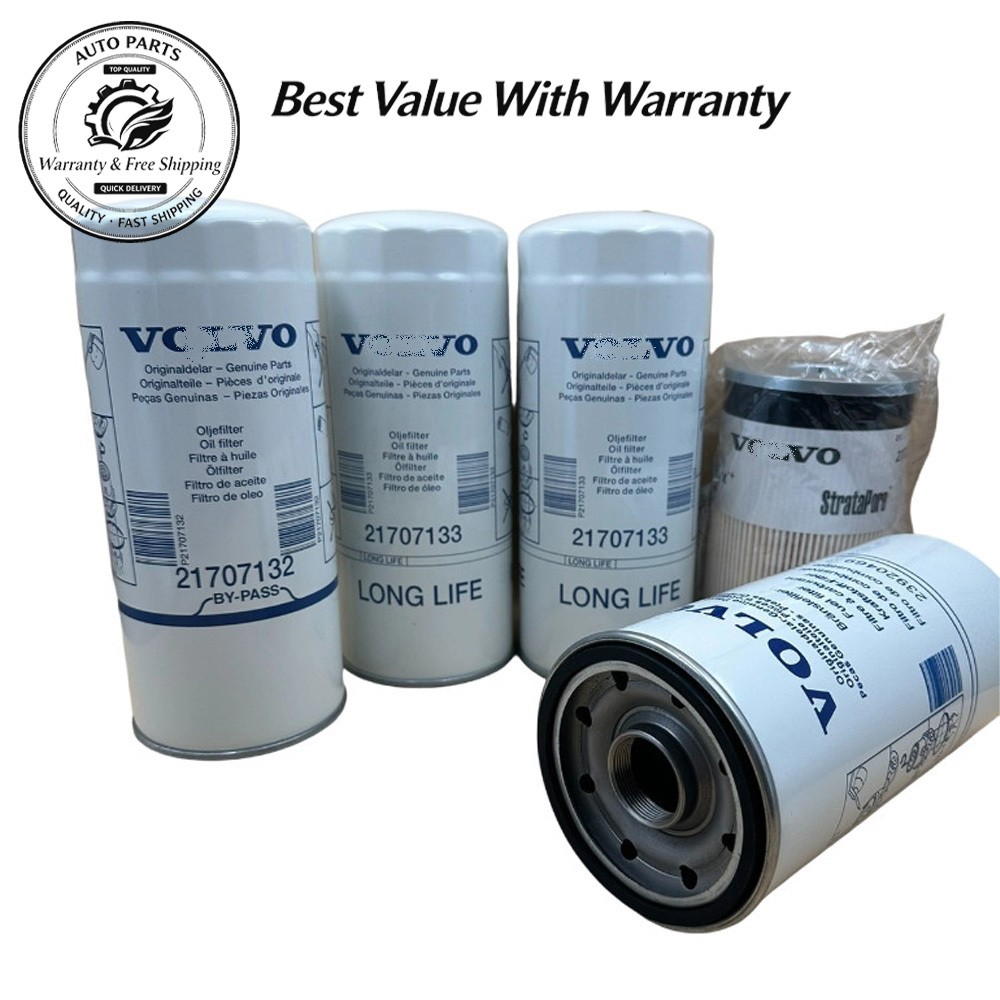 Filter Kit Volvo D12, D13 21707133 (2), 21707132, 23920469, 21737499 USA STOCK