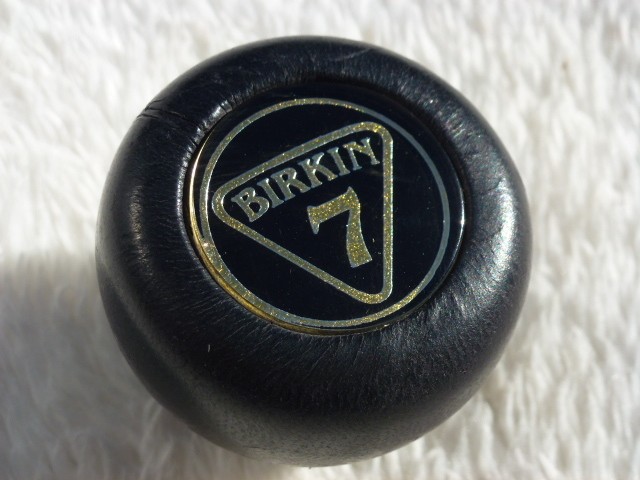Birkin Seven Leather Shift Knob Lotus Caterham Style Excellent JAPAN