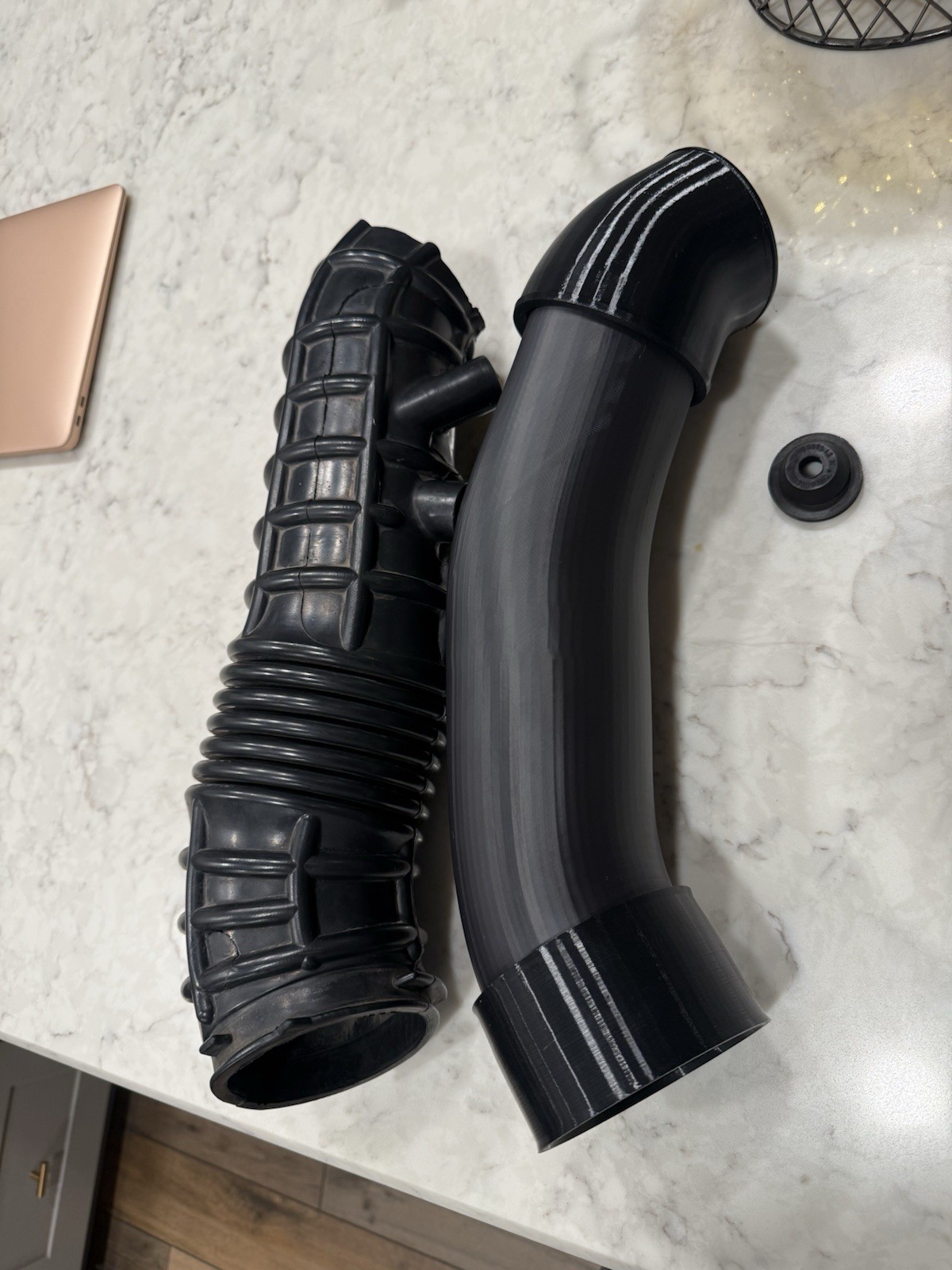 2v 4.6 Ford Mustang Saleen Series 1 & 2 Supercharger Cold Air Intake Tube s281