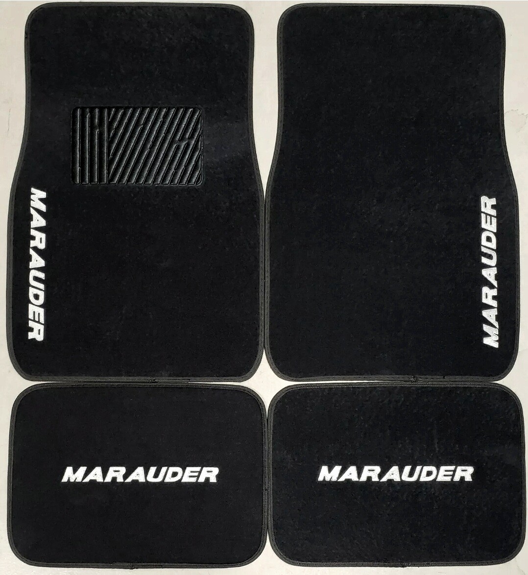 Personalized for 2003-2004 Mercury Marauder Floor Mats Charcoal 