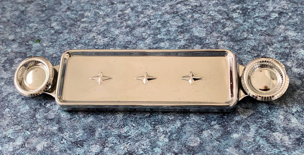 1955-56 Plymouth Radio Delete Plate w/ Dash Panel Savoy Belvedere 2dr 4dr Wagon 