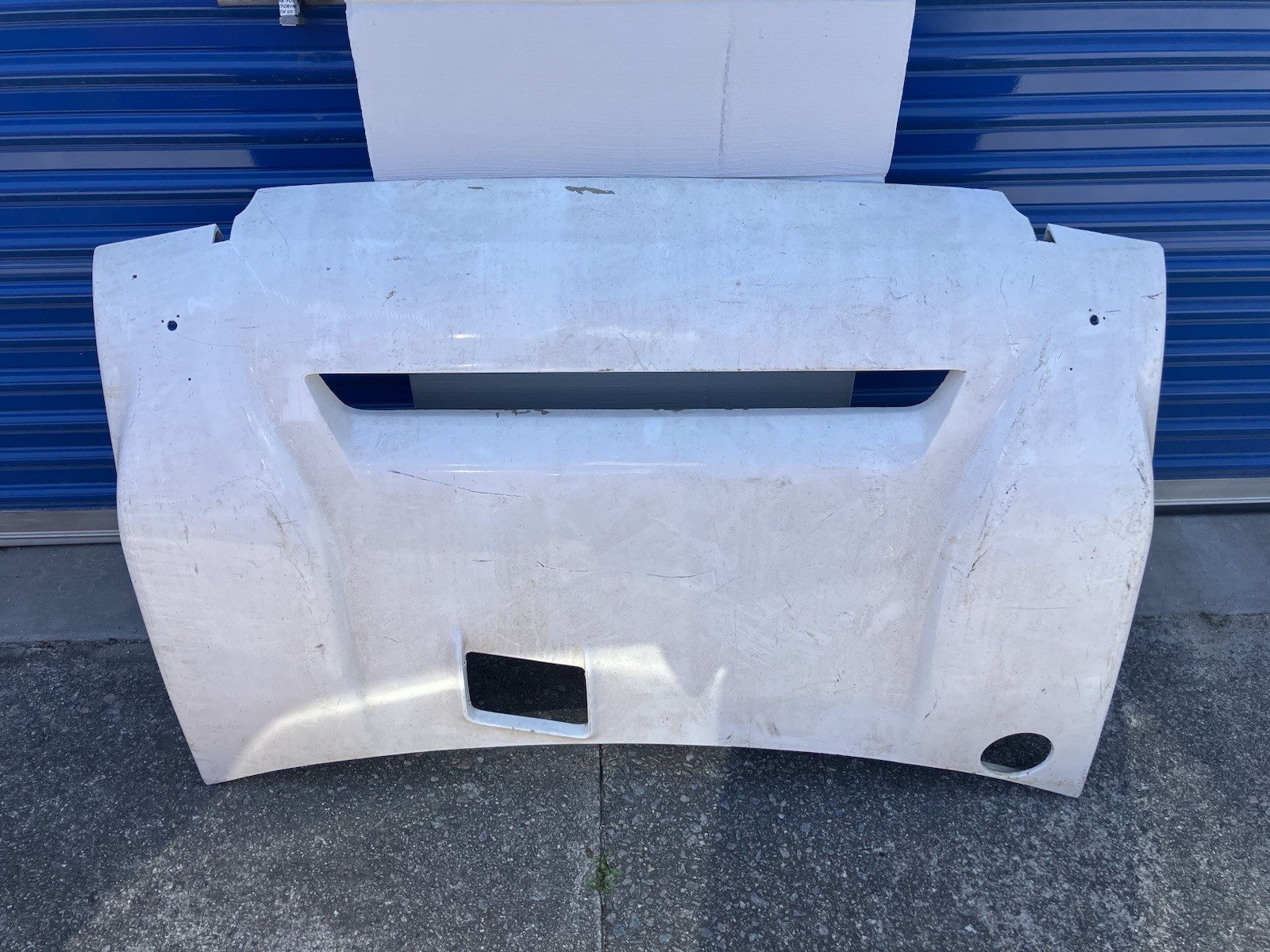 MG Metro 6R4 NOS Austin Rover Carbon Fiber/Dupont Kevlar Hood.