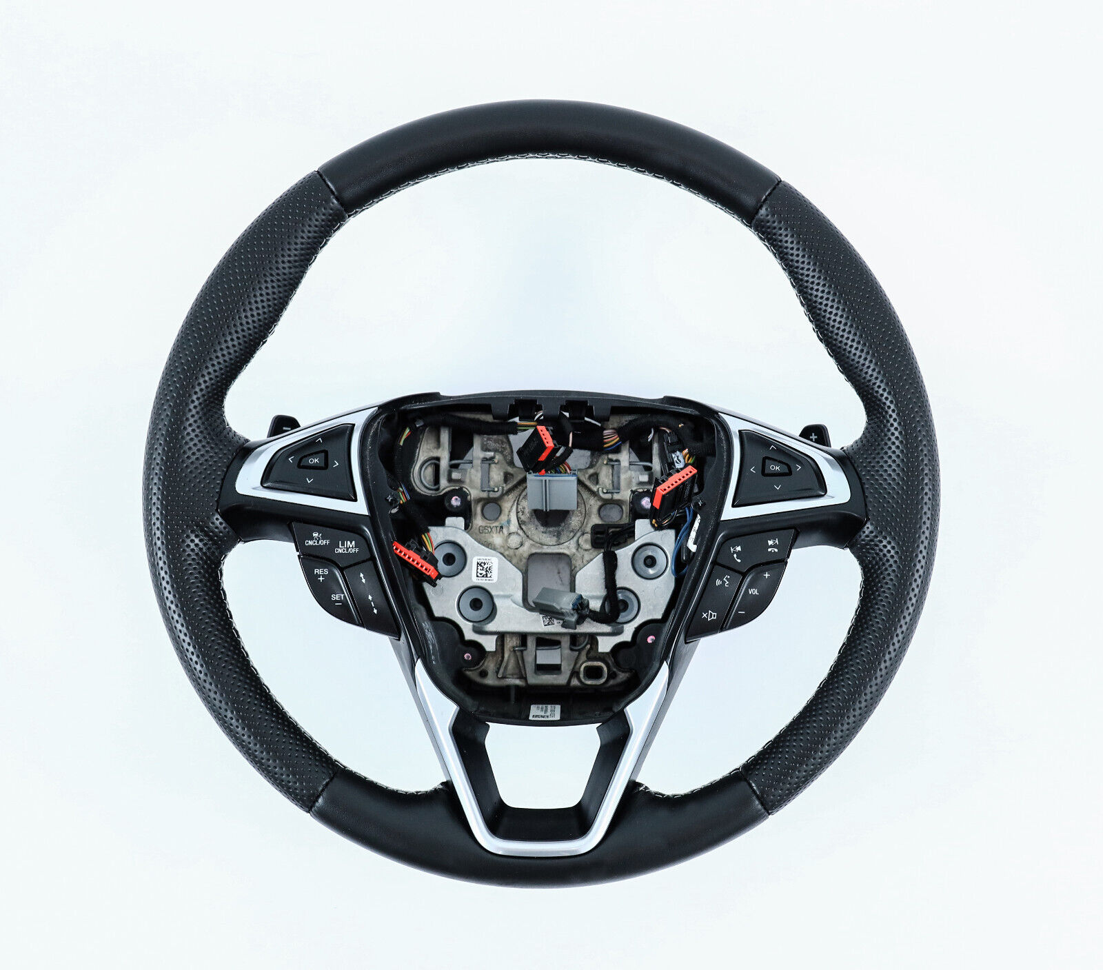 Steering wheel for Ford Galaxy silver thread 2016 with steering wheel heater