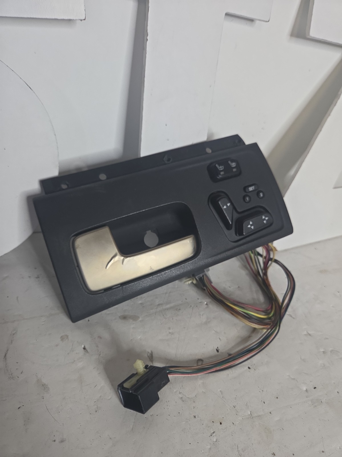 Lincoln Towncar 2003-2011 Drivers Side Door Panel Black READ