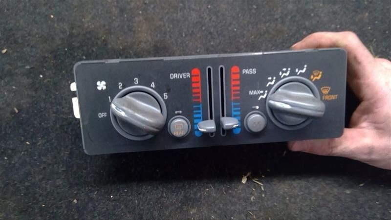 2001 2002 2003 Pontiac Grand Prix Dual Zone AC Climate Heater Temp Control OEM