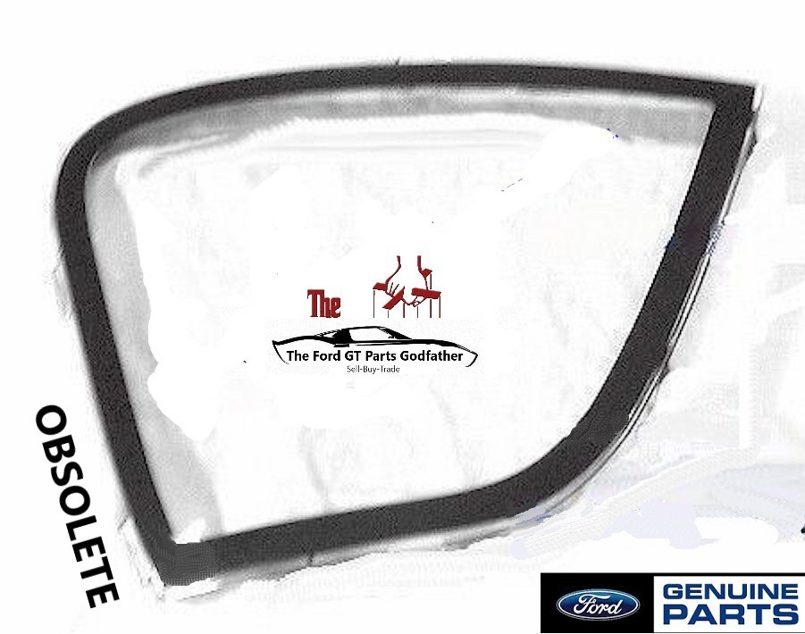 2005,2006 FORD GT GT40 USED OEM L.H. LOWER FOG LAMP LENSE COVER 05/06 OBSOLETE