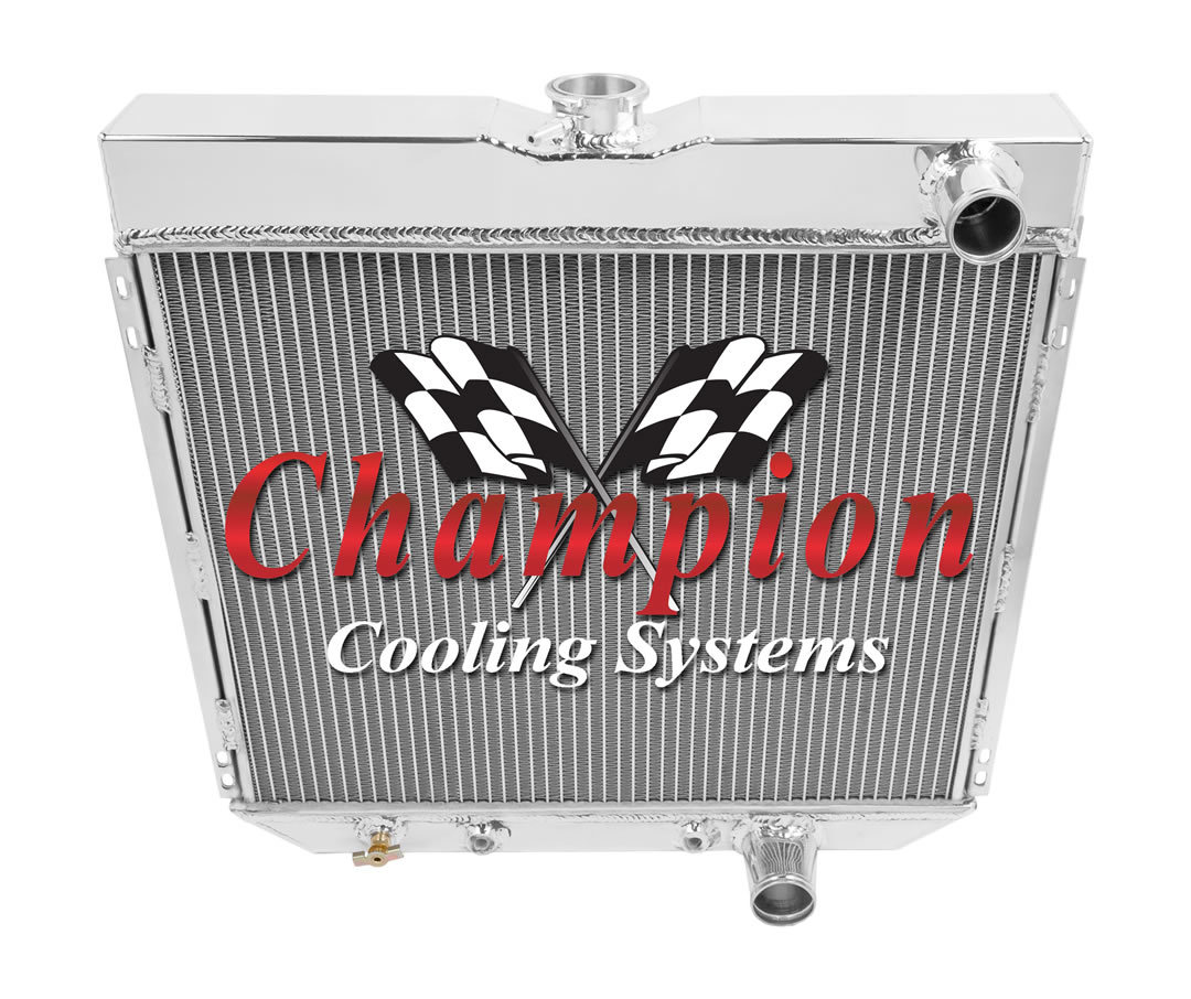 For 1968 1969 Ford Torino Champion Racing 3 Row Aluminum Radiator CC340