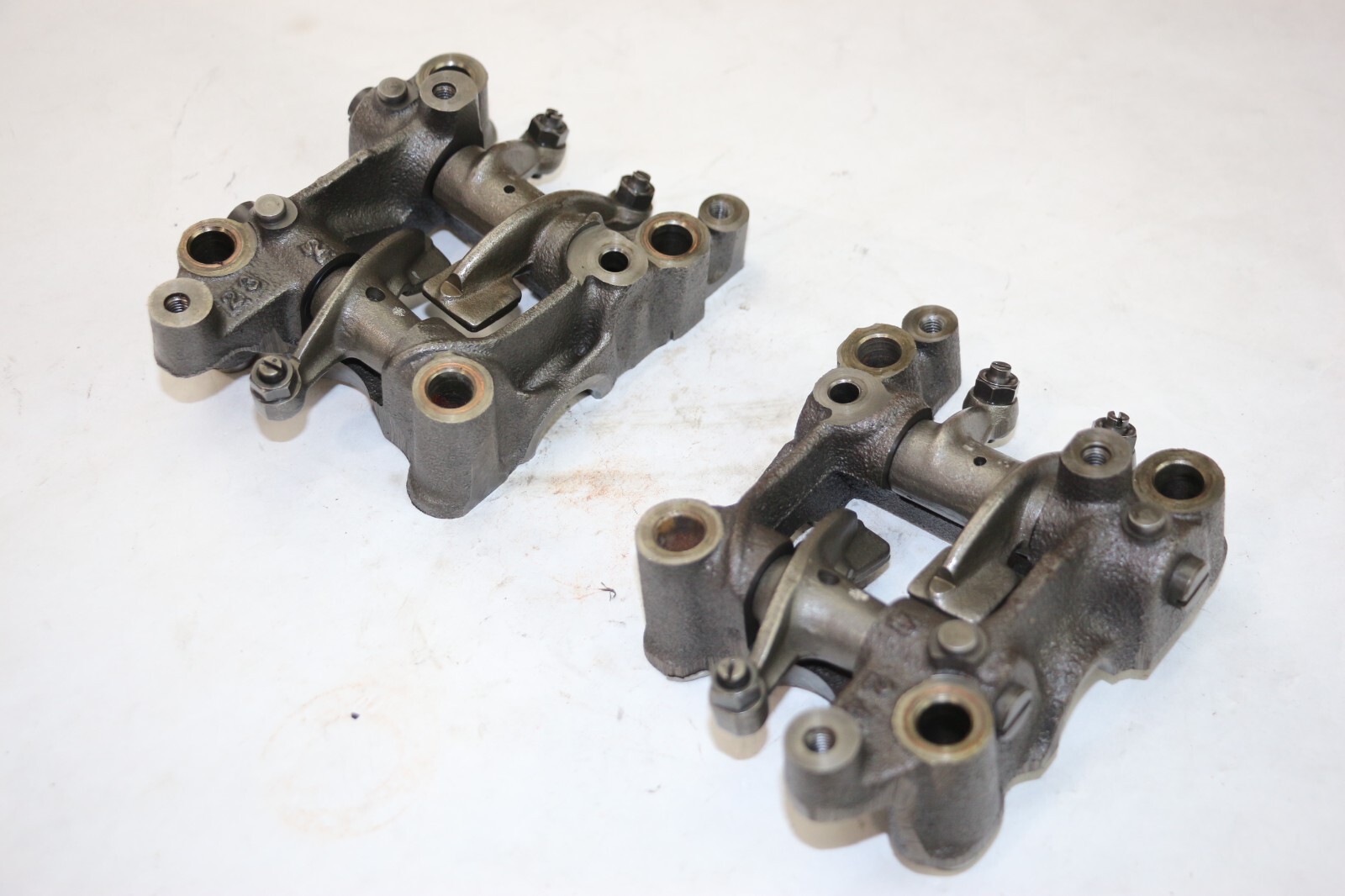 1986 1987 Honda rebel 450 cmx450 OEM camshaft rocker arms holders Front Back SET