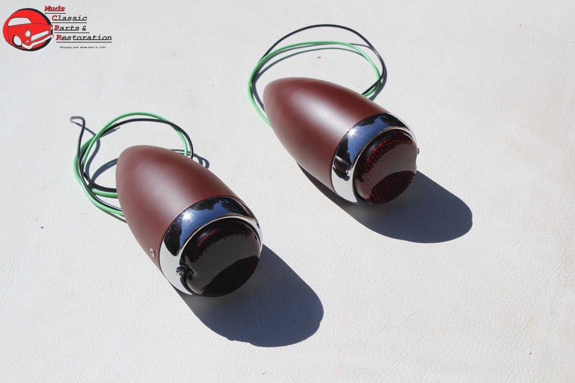 39 Chevy Tail Light Lamps Custom Pickup Truck Hot Rat Street Rod Panel Stop Turn