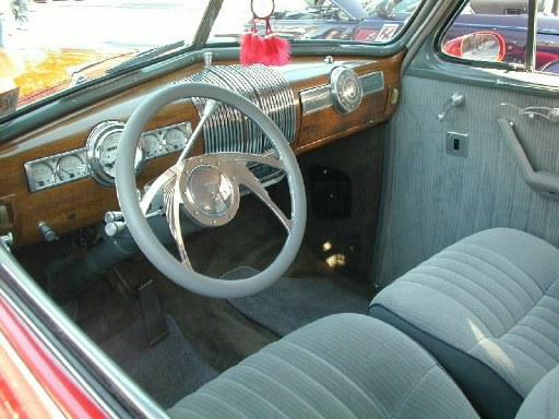 '40 Pontiac Interior