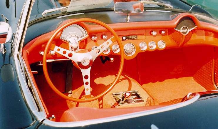 '58 Vette Interior Shot