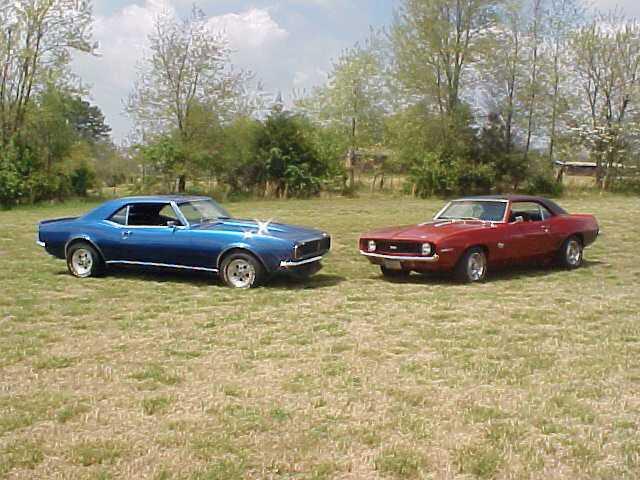 Pair of Camaro's
