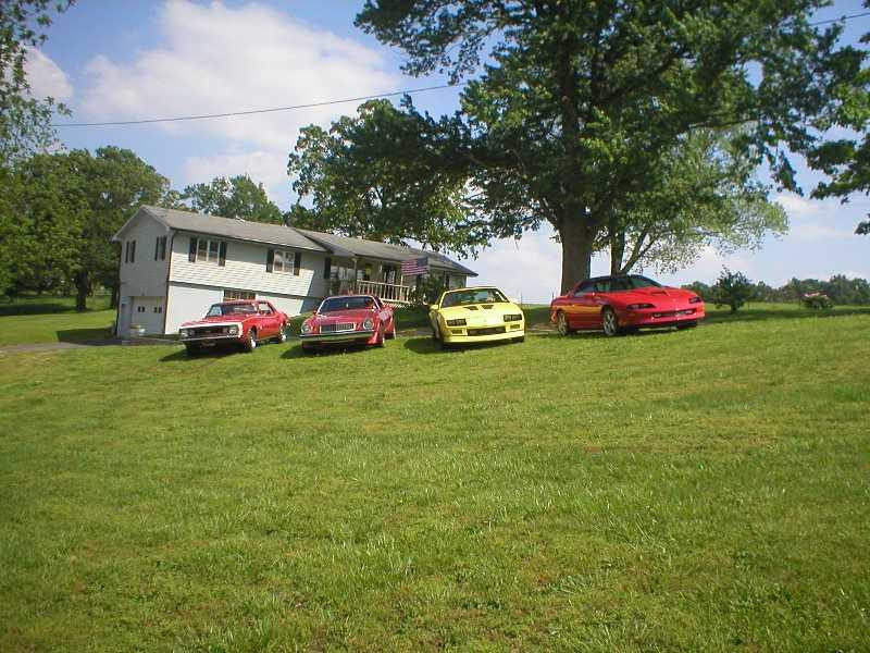 Lot's of Camaros