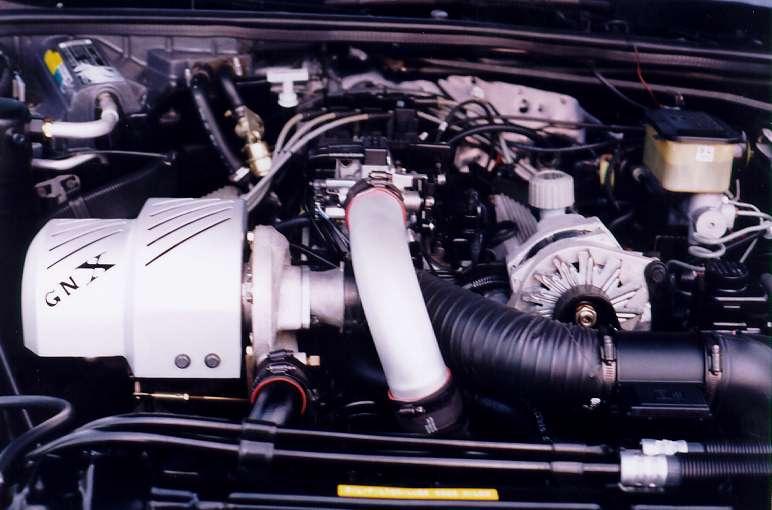 GNX Under Hood Shot