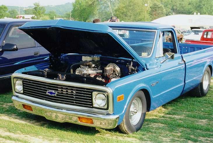 Blown GMC Truck